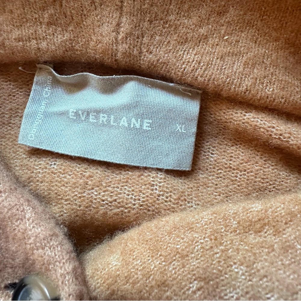 Everlane Wool Duster Jacket Size XL - Picture 7 of 9